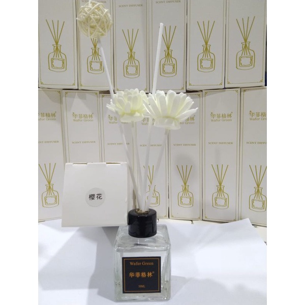 Reed Diffuser oil Aromatherapy Replenisher Pewangi Pengharum Ruangan Essential Oil Aroma Murah-AROMA-50-CHERRY BLOS