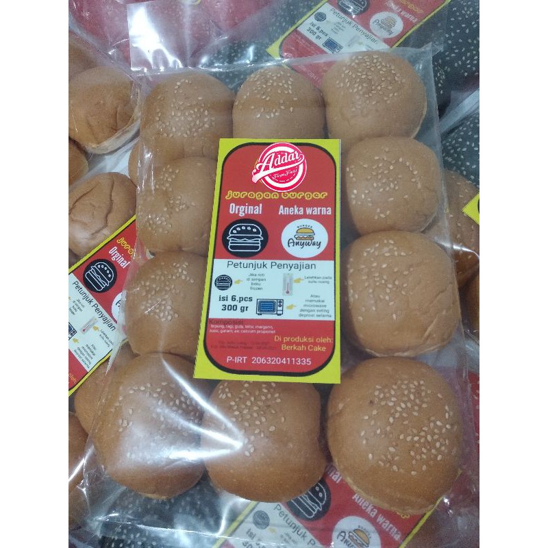 

Roti Bun Burger Original mini isi 12