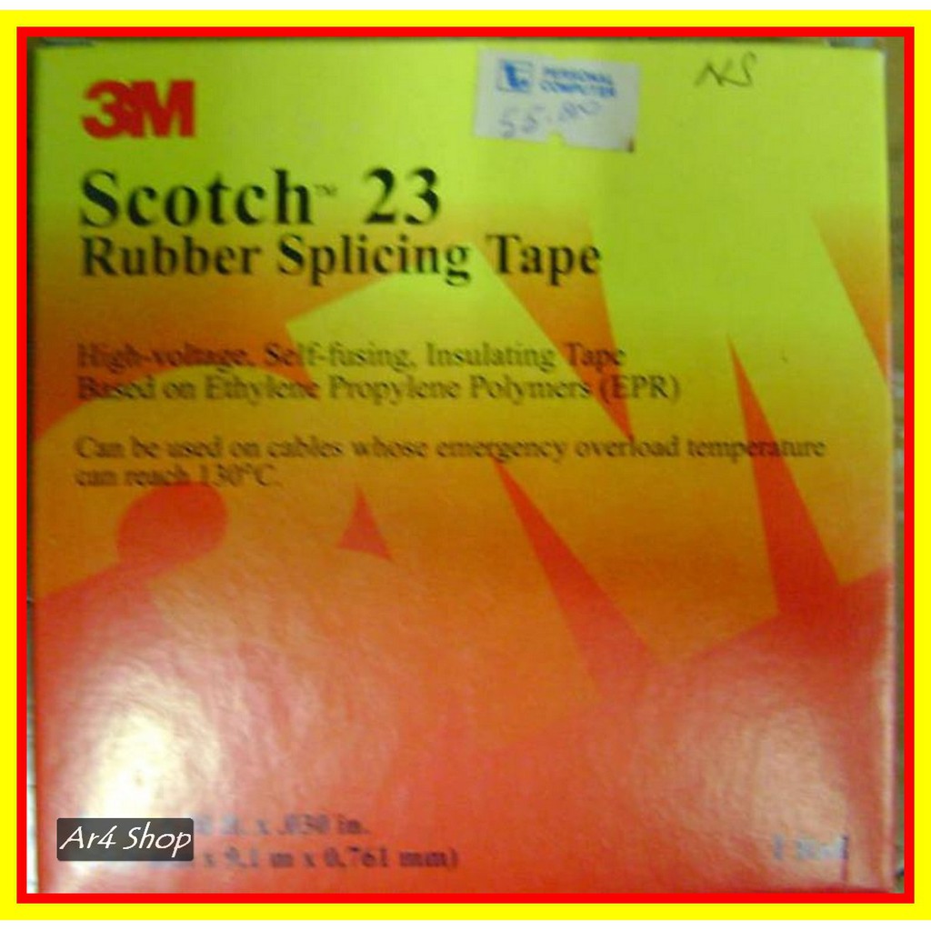 

Electrical Tape - 3M Scotch Tape - Scotch 23 Rubber Splicing Tape