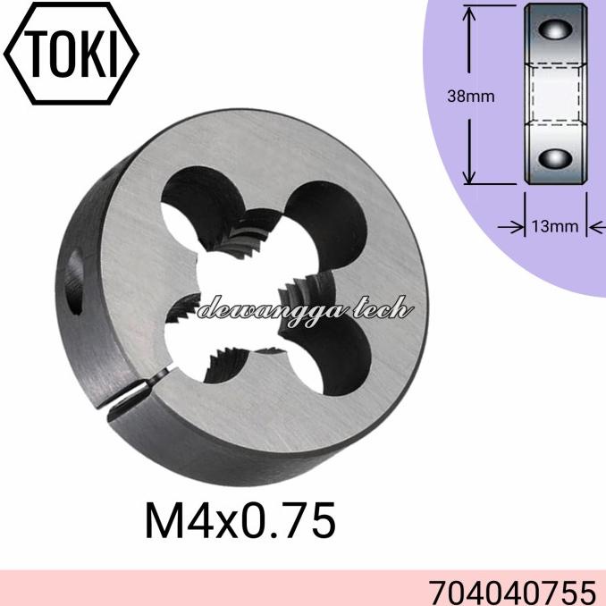 

Senai baut m4x0.75 round dies m4 x 0.75 snei sney bulat m 4 x 0. 75 dewang44 Kualitas Baik