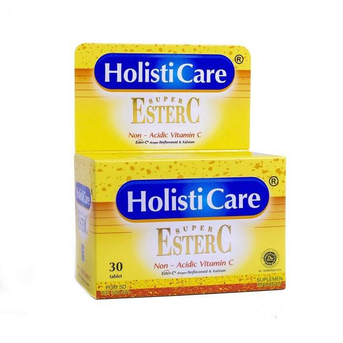 Ester C Holisticare Botol Isi 30 Tablet