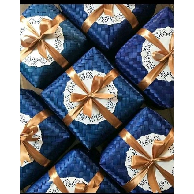 

[ HALODUL ] BESEK BAMBU WARNA UKURAN 6x6 CM BESEK NASI CATERING PWR