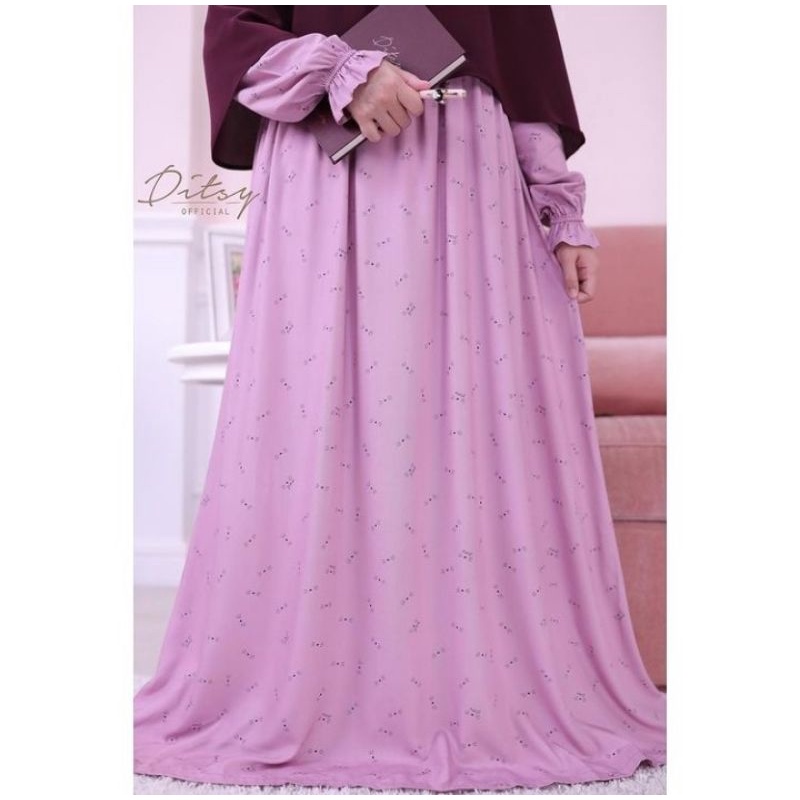 Termurah Ditsy Official Mustache Dusty Nightgown Bulan Desember Series 10