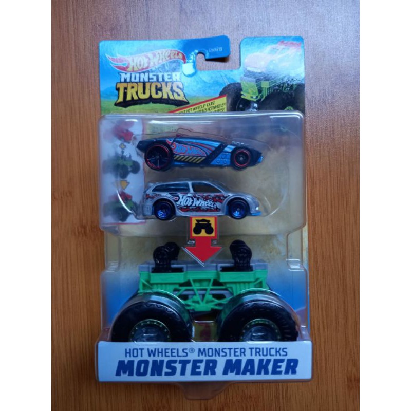 hotwheels monster truck maker