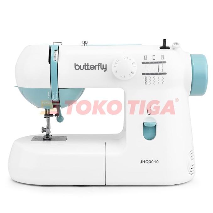 Mesin Jahit BUTTERFLY JHQ-3010 / JHQ3010 (Multifungsi & Portable)