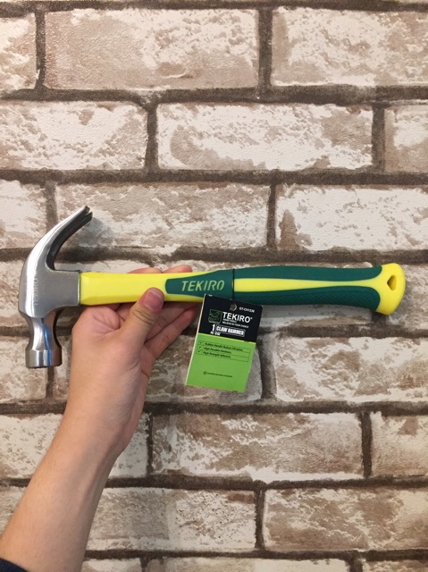 Palu Kambing Anti Selip 12 OZ Tekiro Claw Hammer Tekiro