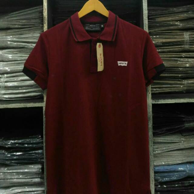KAOS POLO LENGAN PENDEK / KAOS PRIA / KAOS POLO PRIA / KAOS POLO LEVIS