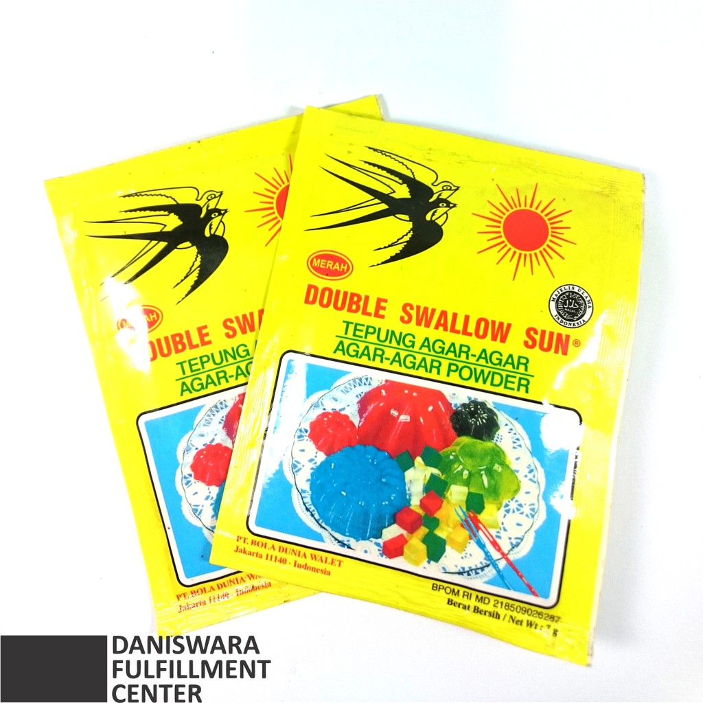 

Agar Agar Double Swallow Sun 1 Pack