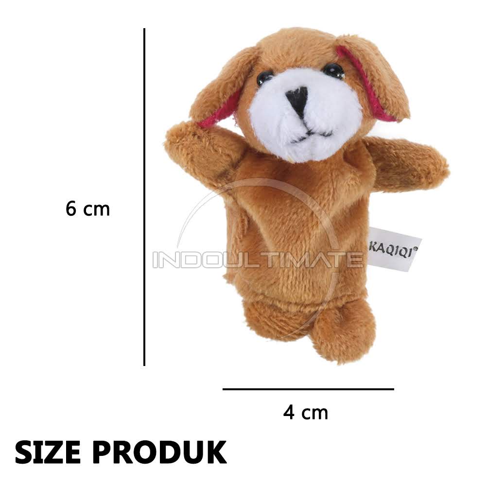 Mainan Boneka Jari Bayi Anak MJ-01 Boneka Jari Binatang Animal Finger Puppets Boneka Dongeng Boneka Cerita Boneka Bayi