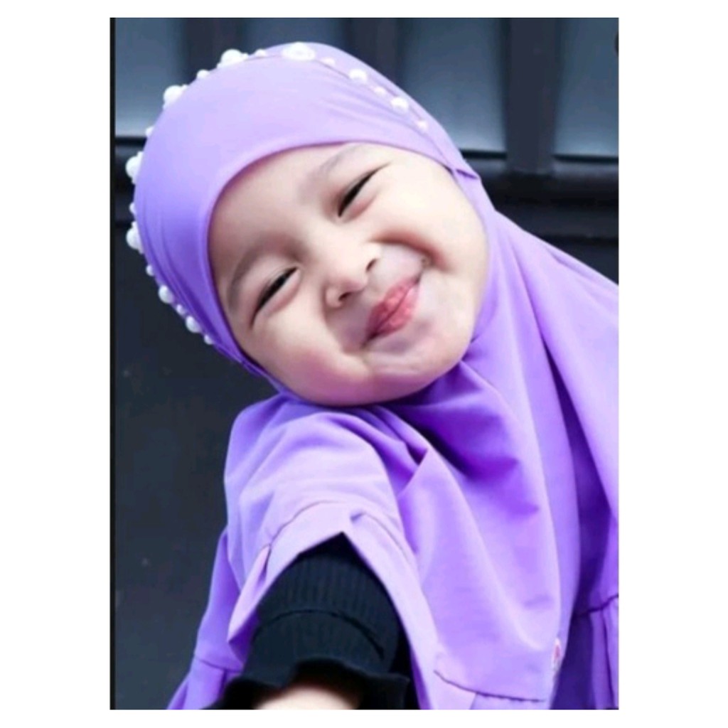 jilbab anak TASYA MUTIARA kerudung anak perempuan hijab anak jilbab bayi krudung bayi hijab bayi lucu jilbab terbaru