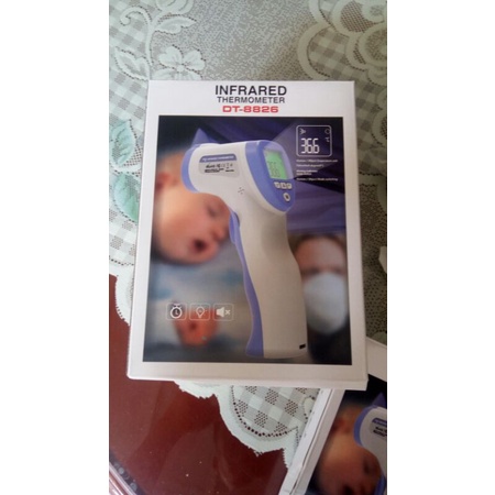 Termometer infrared, thermo gun, non contact termometer tembak