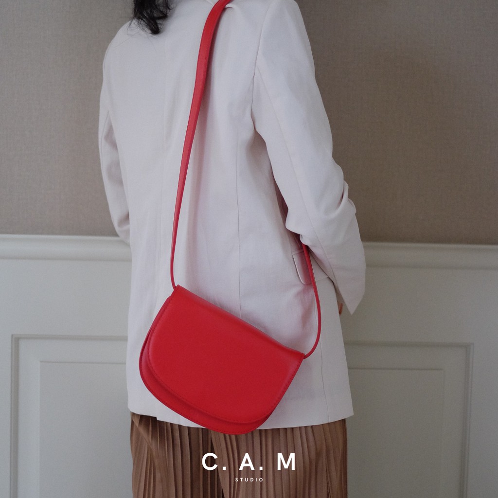 C. A. M studio - Emma Bag in Red ( Tas Wanita )