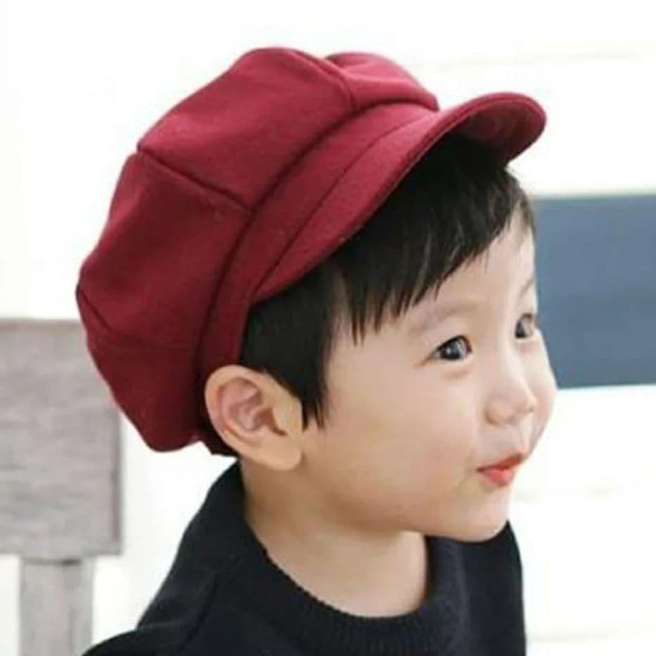 Maxkenzo Topi Newsboy 1 - 3 Tahun Topi Anak BerKualitas-2