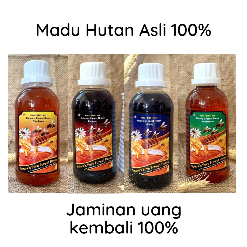 

King Forest Bee - MADU Hutan Asli 100% - 280 ml
