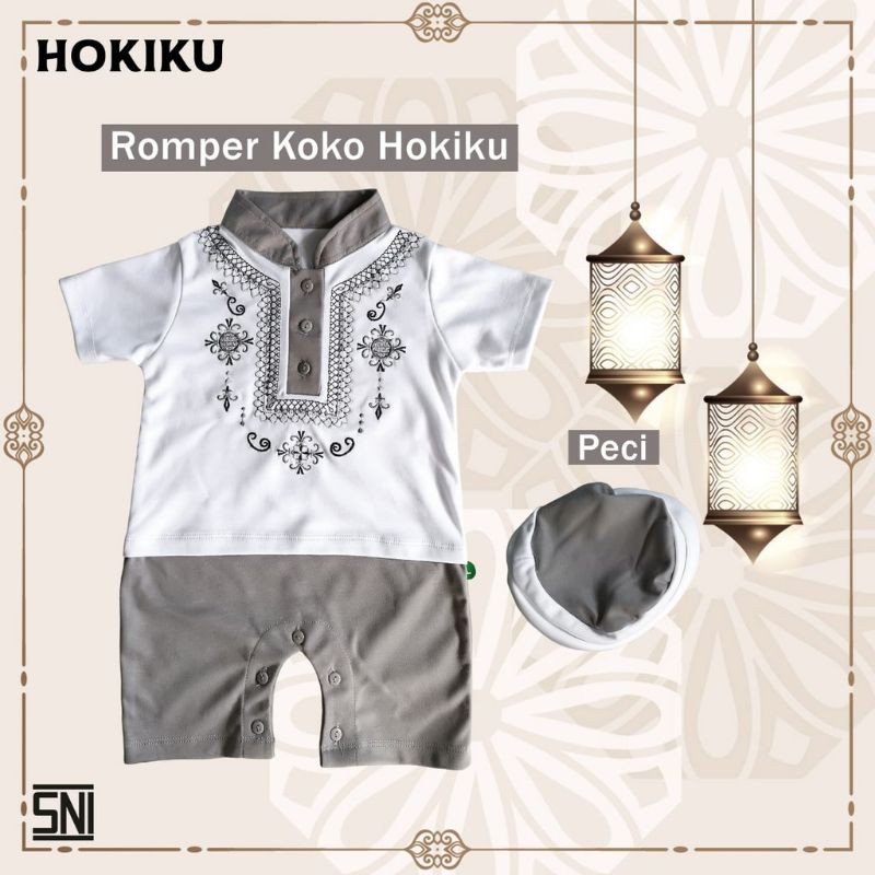 Hokiku Romper Baju Koko Bayi