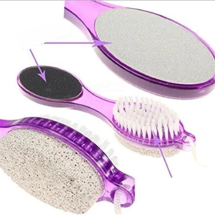 ALAT PEDICURE KAKI 4 in 1 / FOOT BRUSH / TOOL PEMBERSIH KAKI KOMPLIT