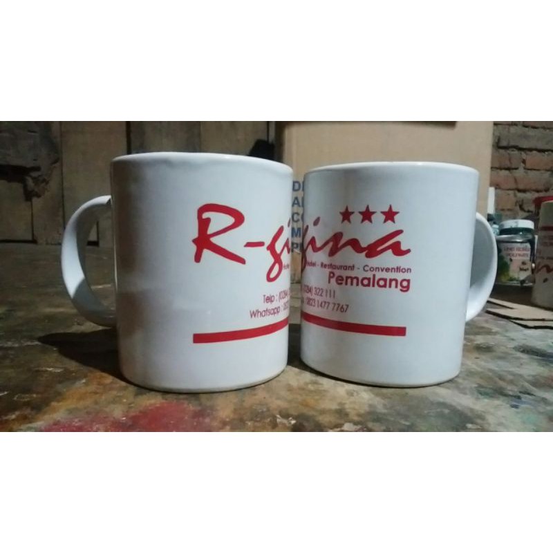 Mug keramik sablon murah
