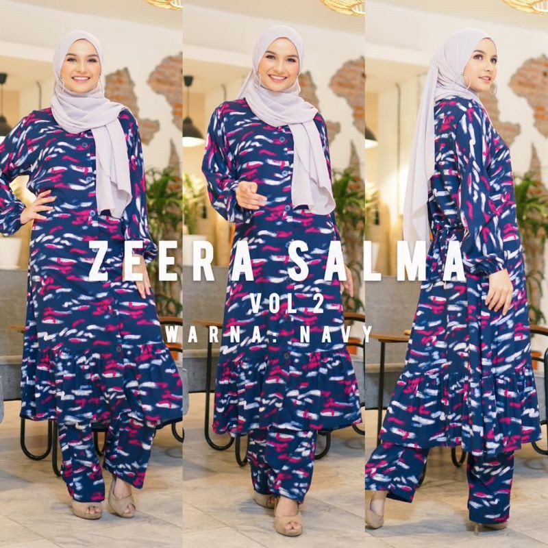 Daster arab ZEERA SALMA Gamis Rayon Setelan