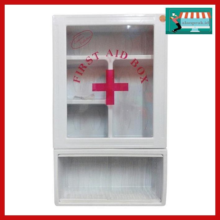 

4Rsd65E- Maspion Mc 15 First Aid Box Kotak Obat P3K Ty6Rt65-