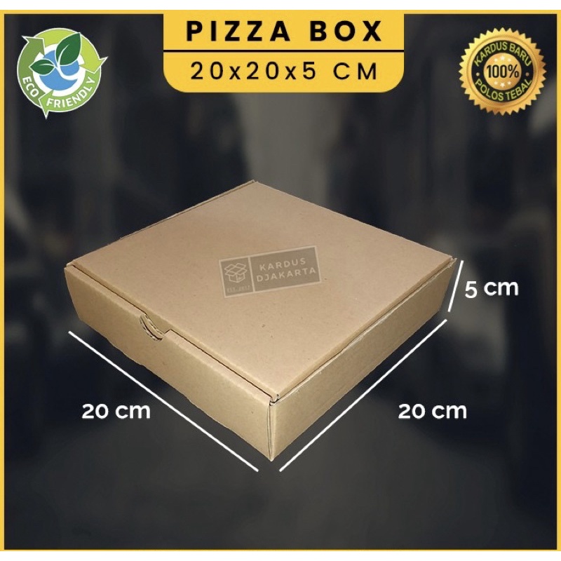 

KARDUS / BOX PIZZA Uk. 20x20x5 CM