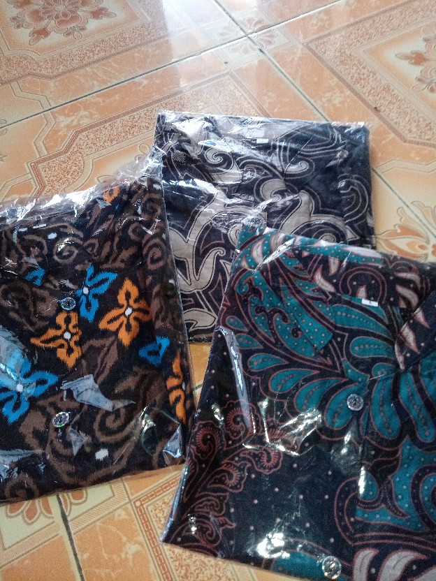Atasan Batik Dolby Dolbi Dobby Doby Tenun Sutra Tulis Halus Katun Atbm Baron ,sarombit Atasan