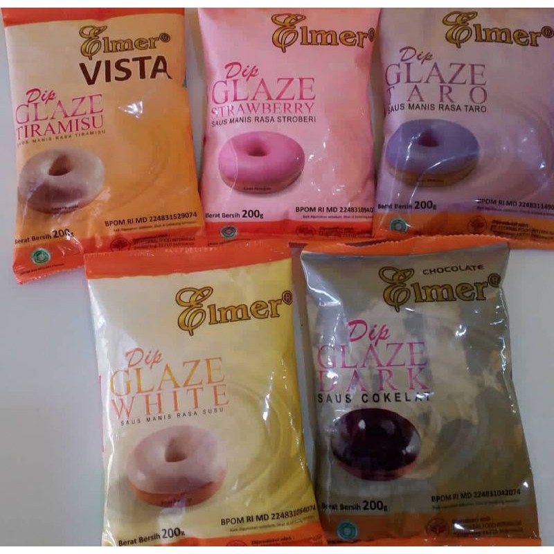 

elmer dip glaze 200gr
