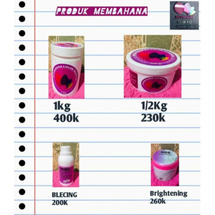 brightening membahana