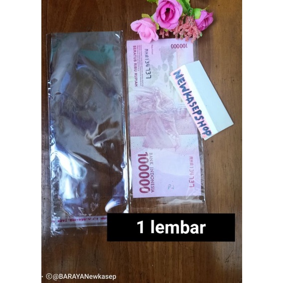 

PLASTIK PARCEL RANGKAIAN UANG(7CM×16CM)