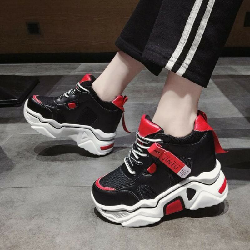 Sepatu Wanita Sneakers FASHIONE KOREA JINTU 2 tali JNT