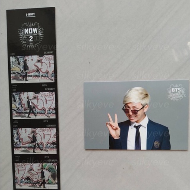 [FLASH SALE] bts rare now 2 bookmark jhope sumpack summer package namjoon rm 2014 photocard