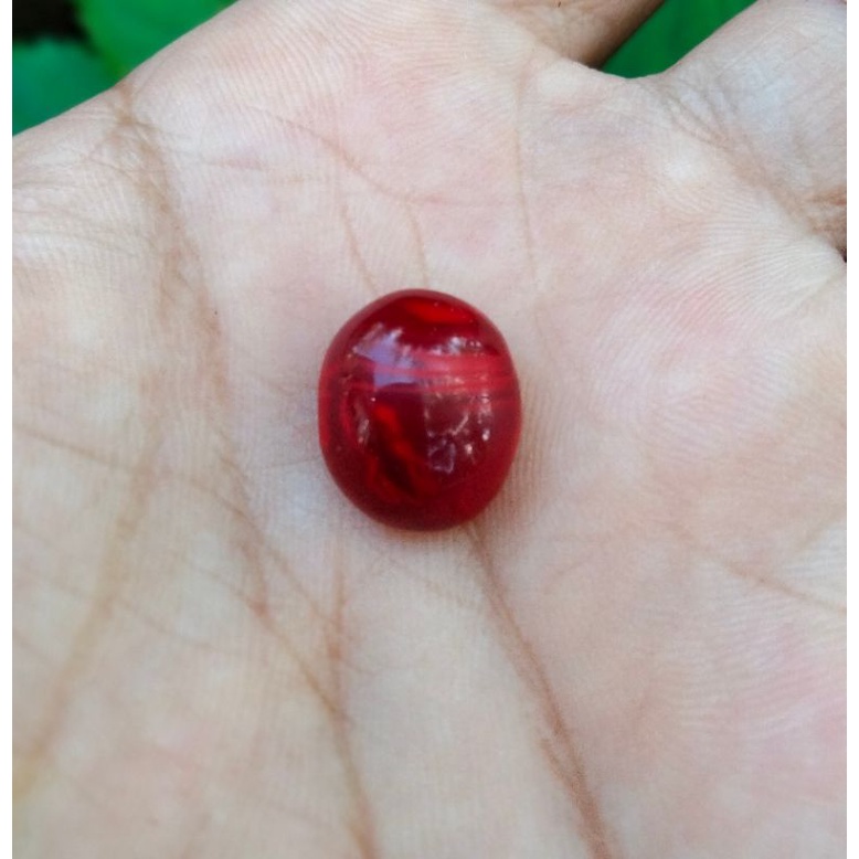 batu rubah merah dim kecil