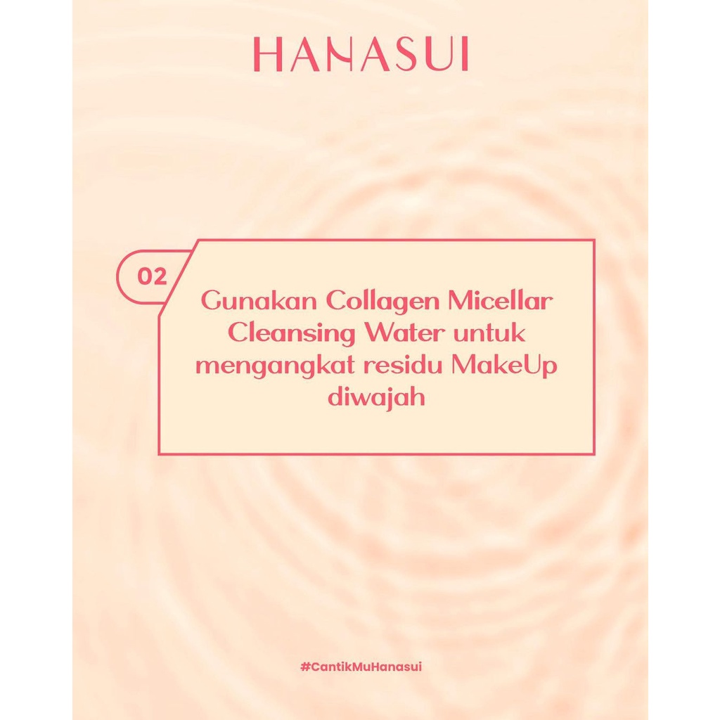 Hanasui Collagen Cleanser | Make up Remover / Micellar Water