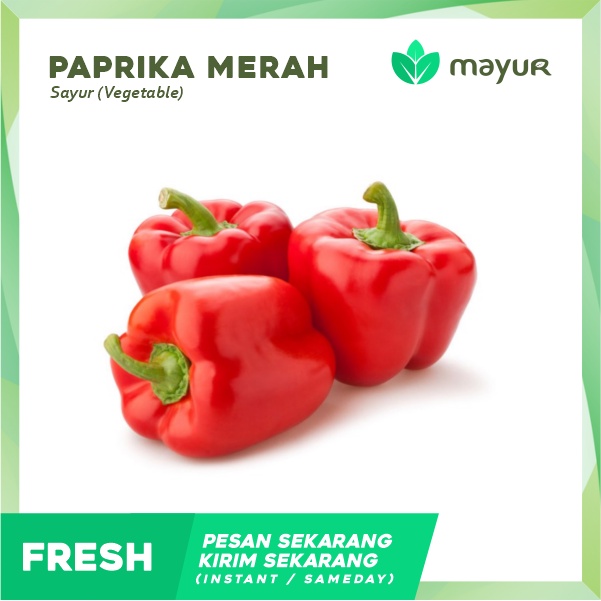 

Paprika Merah Segar (1 pcs)