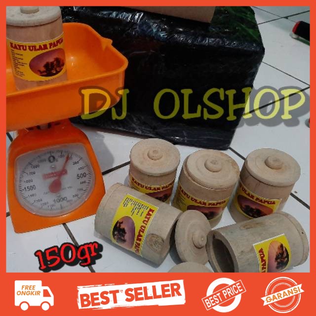 GELAS KAYU ULAR PAPUA HERBAL ALAMI