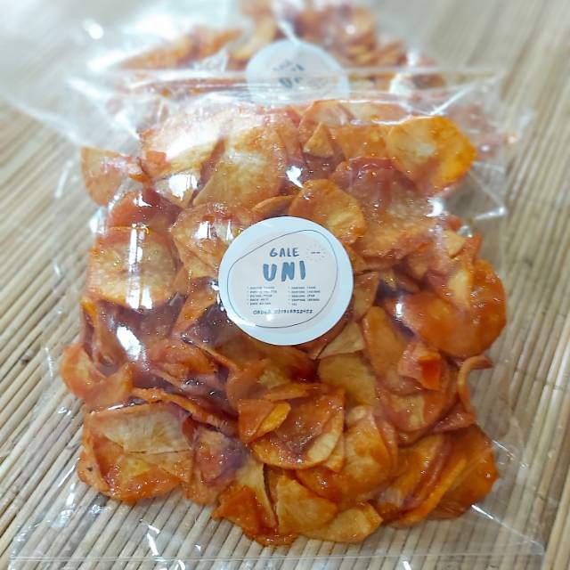 

Keripik balado/keripik padang/keripik pedas 250gr