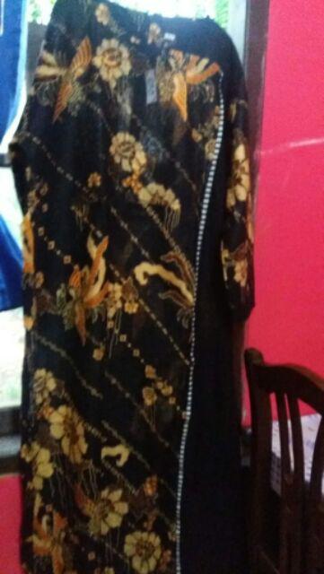 New Sriwedari Superjumbo(gamis Batik Jumbo,batik Bigsize,busana Wanita,batik Murah,batik Solo)