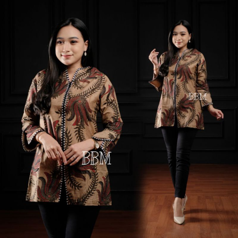 ATASAN BATIK WANITA M L XL XXL best seller