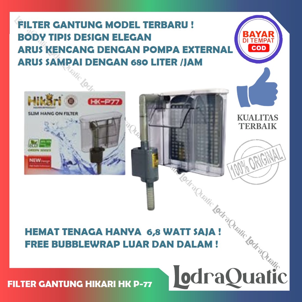 HIKARI HK P 77 FILTER GANTUNG AQUASCAPE BESAR HIKARI HK P66 700 LITER KUALITAS TERBAIK FILTER GANTUNG AQUARIUM BESAR FILTER AQUASCAPE BESAR SLIM HANG ON FILTER HIKARI POMPA AQUASCAPE BESAR POMPA AQUARIUM BESAR HANG ON FILTER BESAR FILTER GANTUNG TIPIS