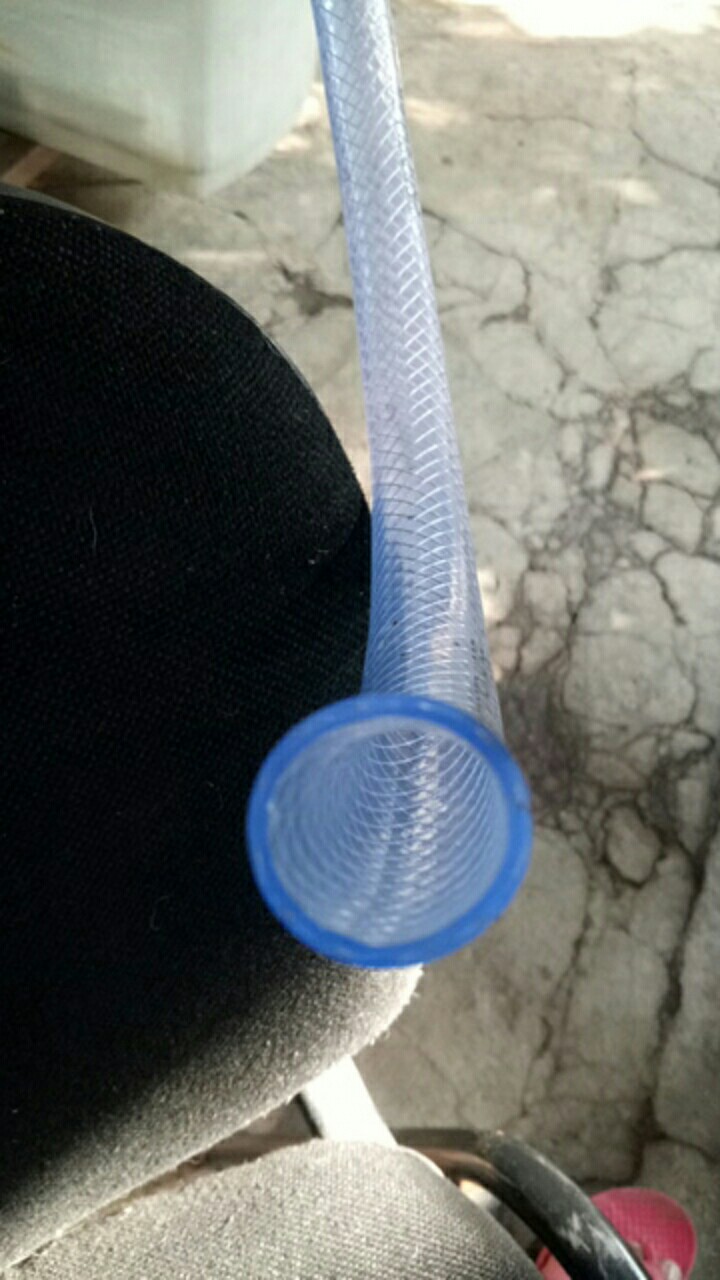 Selang Air Permeter 3/4 2mm Benang Bening/selang Air Taman/selang Siram Tanaman/selang Air Elastis