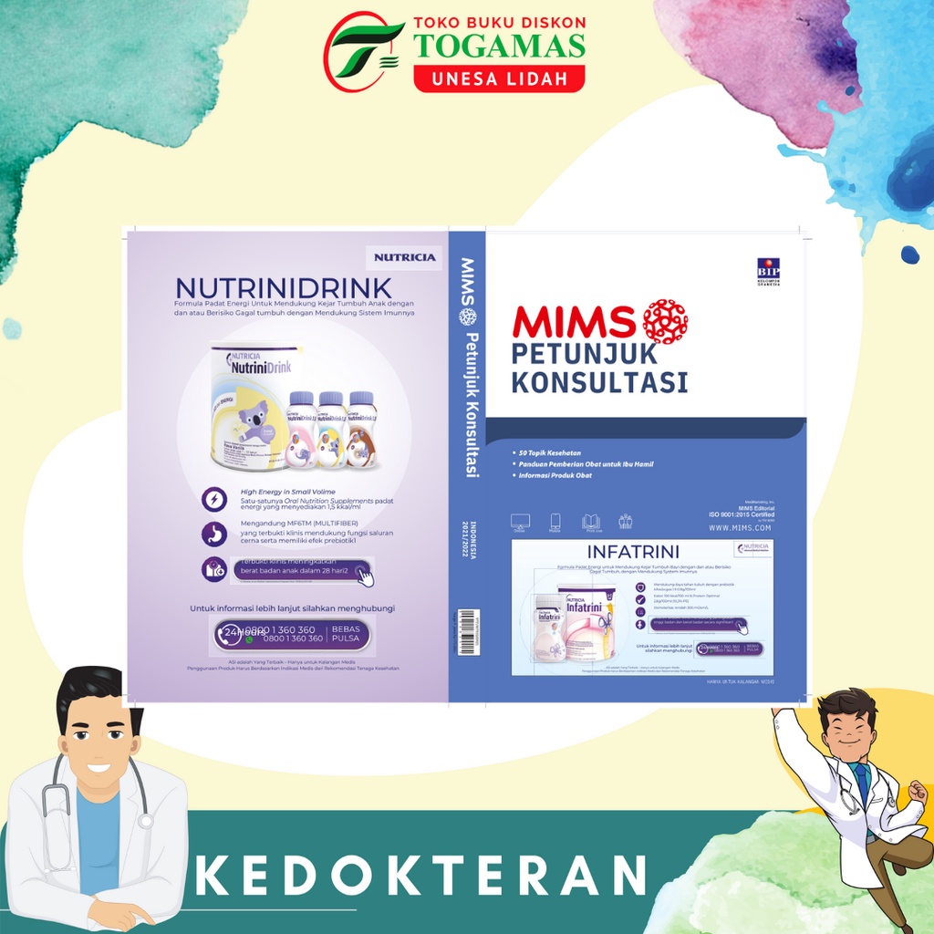 MIMS: EDISI BAHASA INDONESIA VOL. 20 TAHUN 2019 / VOL. 22 TAHUN 2021 / MIMS PETUNJUK KONSULTASI EDISI 21 TAHUN 2021/2022  / EDISI 22 TAHUN 2022/2023 KARYA MEDIDATA