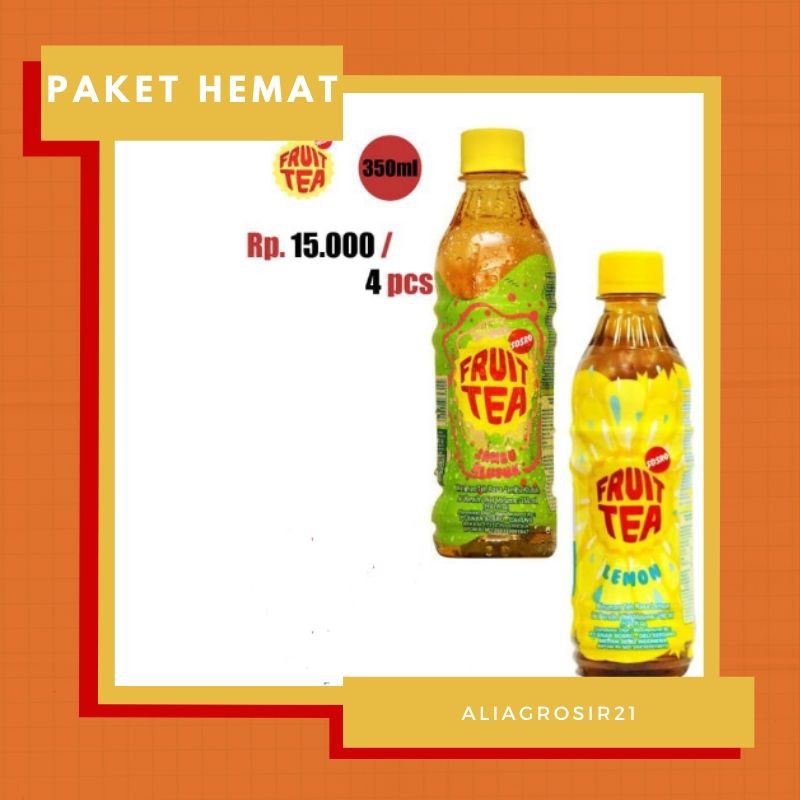 

Fruit Tea 350 ml Paket Hemat (isi 4)