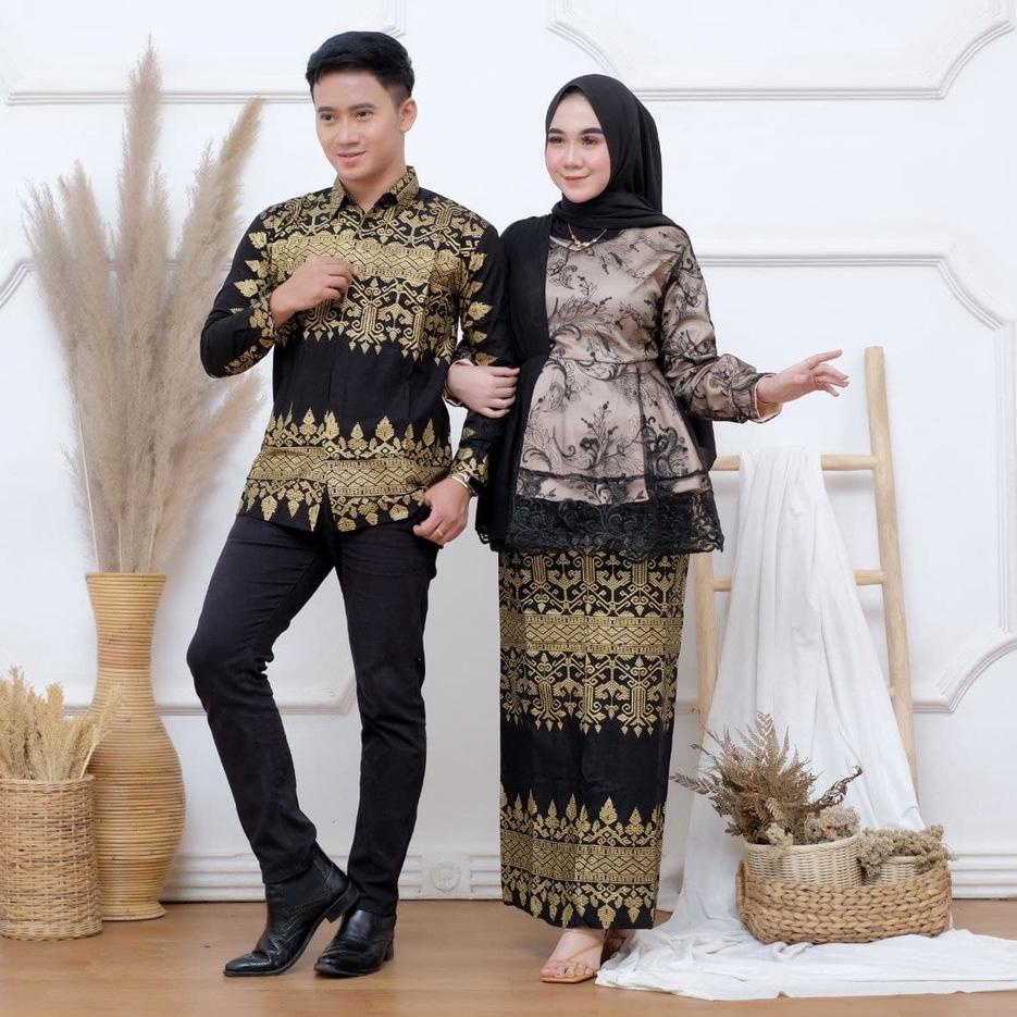 Modern.. Batik Couple Kebaya Modern Kebaya Wisuda Lamaran Baju Tunangan Batik Brukat Terbaru Baju Co