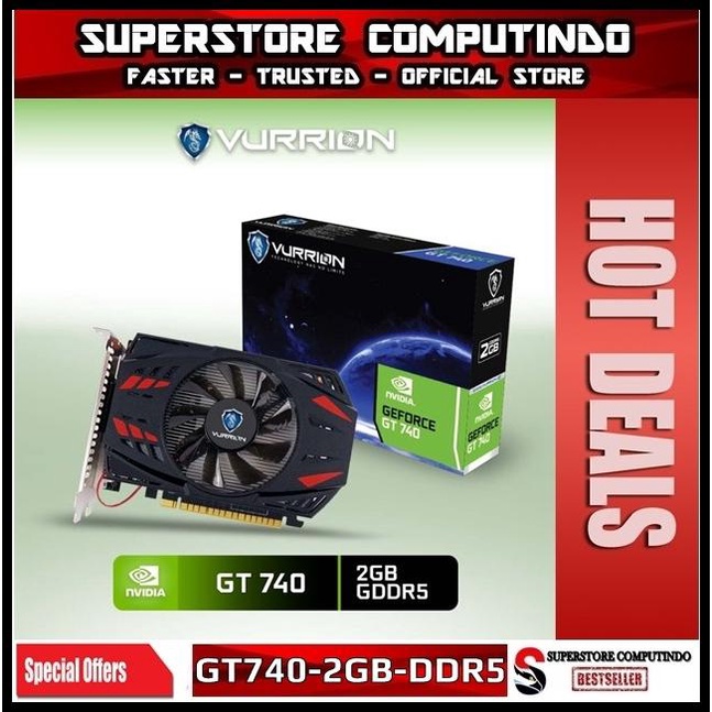 Vga Nvidia Vurrion Gt 740 / Gt740 2Gb Ddr5 128-Bit