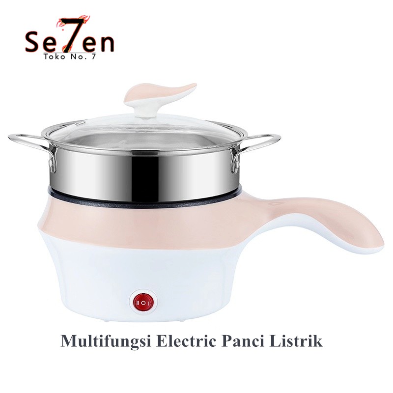 Multifunctional Electric Fry Pan Panci Listrik Panci Lapisan Keramik