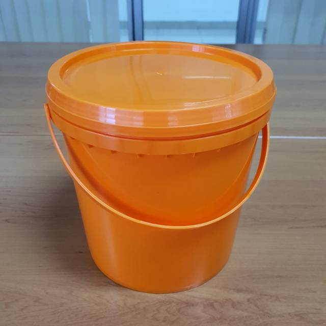 (BARU) Ember Plastik 4 Liter / Pail 4 Liter (4.5 KG) untuk Cat / Makanan / Packaging