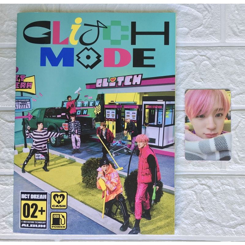 unsealed album nct dream glitch mode glitch ver pc jeno glitch ver pc jeno boboan album only nct dre