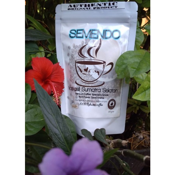 

kopi robusta bubuk murni semendo muara enim sumsel 500gr