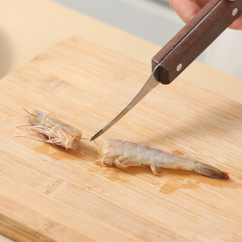 (BOW) Pisau Dapur Pengupas Kulit Udang Lobster Shrimp Peeler Seafood