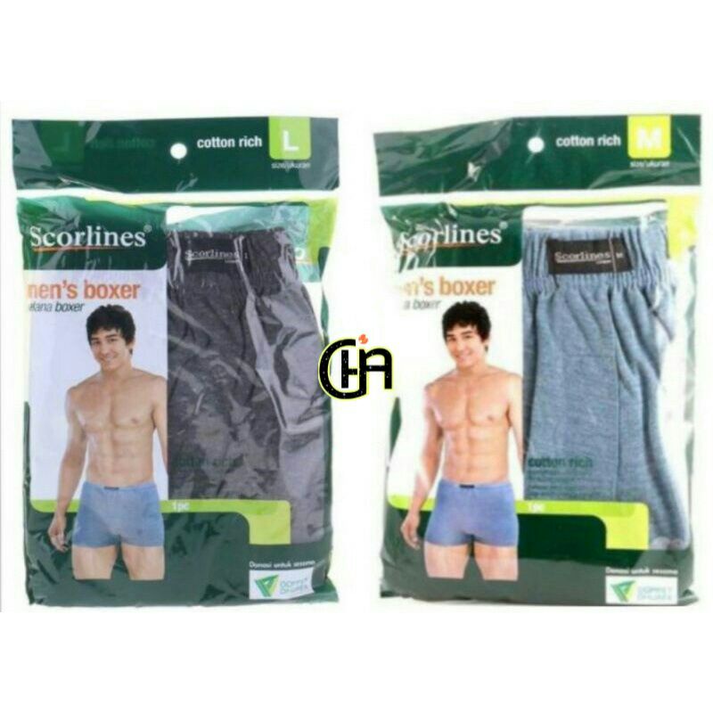 Scorlines celana dalam boxer