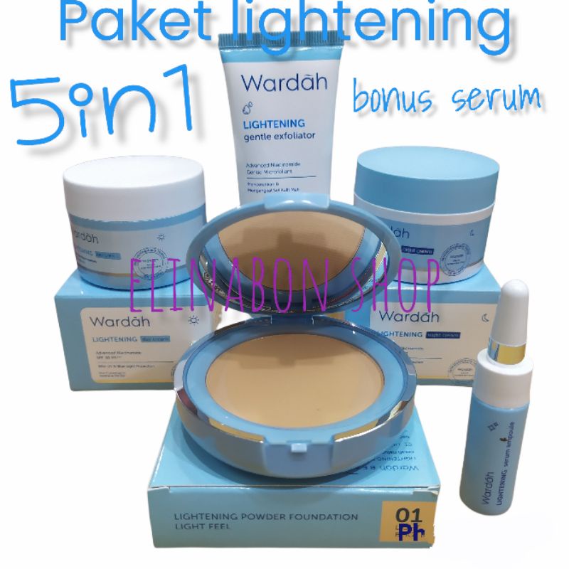 Wardah Paket Lightening 5 in 1